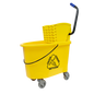 Mop Bucket w/ Side Press Wringer - 35qt - Mfg #T01009SPW