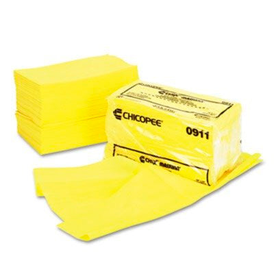 CHIX Masslinn Dust Cloths - Yellow - 24" x 24" - 100/cs - Mfg #0911