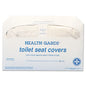 Hospeco Health Gards Toilet Seat Covers - White - 1/2 fold - 5000/cs - Mfg #HG-5000