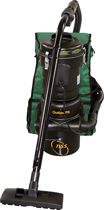 NSS Outlaw PB Backpack Vacuum w/ 1 set of batteries NiMH