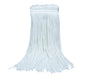 Rayon Floor Finish Mop - White - w/ Narrow Band -  24oz - 4 ply - 12cs - Mfg #RM-30024