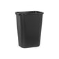 Rubbermaid Large Wastebasket 41qt - Black - Each - Mfg #FG295700BLA