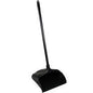 Rubbermaid Executive Series Lobby Pro Dust Pan Black w/ Long Handle - Each - Mfg #FG253100BLA
