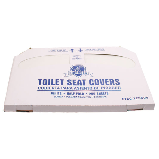 Empress Toilet Seat Covers - Half Fold - 5000/cs - Mfg #ETSC 120500