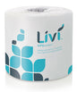 Solaris Livi VPG Select Bath Tissue - White - 2ply - 4" x 3.75" - 500 sheets per roll - 80/cs - Mfg #21547