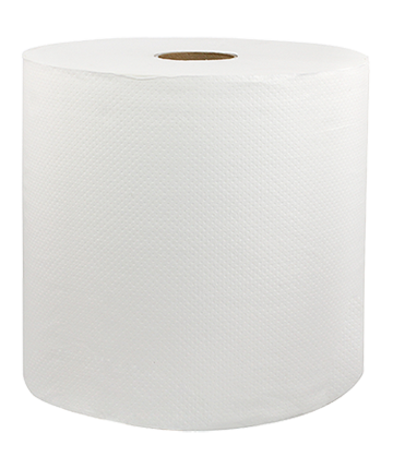 Solaris Livi VPG Select 8" x 800' Roll Towels - 1 ply - White - Mfg #46529