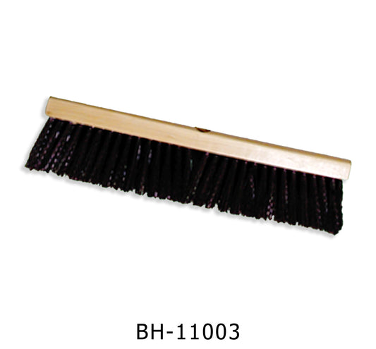 Black Tampico Push Broom 18" - Each - Mfg #BH-11003