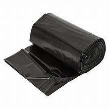 Victoria Bay Can Liner 40 x 48 - 40/45 Gal - Black 22 micron Roll - 150/case
