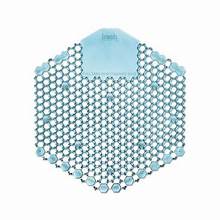 Fresh Products Wave 3D Urinal Screen - Blue Ocen Mist Scent - 10/box - Mfg #3WDS-F-08-BX